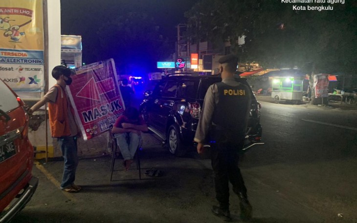 Samapta Polda Bengkulu Terus Tingkatkan Patroli Prokes Covid-19