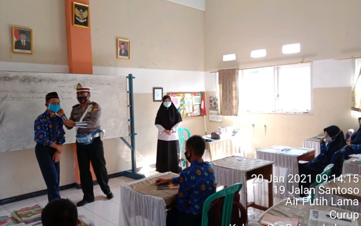 Polres Rejang Lebong Imbau Tertib Lantas dan Prokes