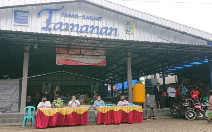 Kepala Pasar Bersama Jajaran Melakukan Klarifikasi 
