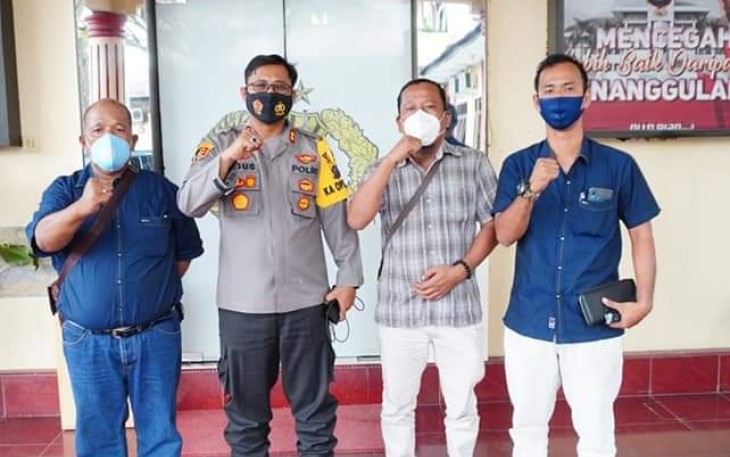 LSM WGAB Lakukan Kunjungan ke Polres Tebing Tinggi