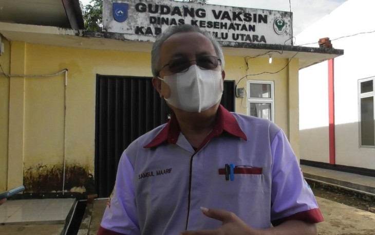 Kepala Dinas Kesehatan Kabupaten Bengkulu Utara Syamsul Maarif