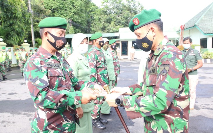Dandim lepas anggota memasuki MPP