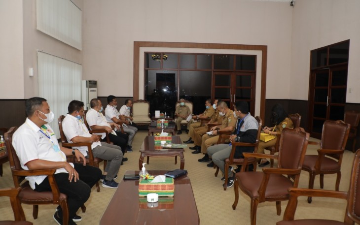 Bupati Surya Terima Audiensi Dari KONI Kabupaten Asahan 
