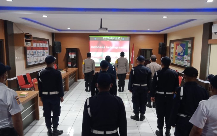 Peringatan HUT Satpam Ke-40 Kapolres Bitung Sampaikan Hal Ini