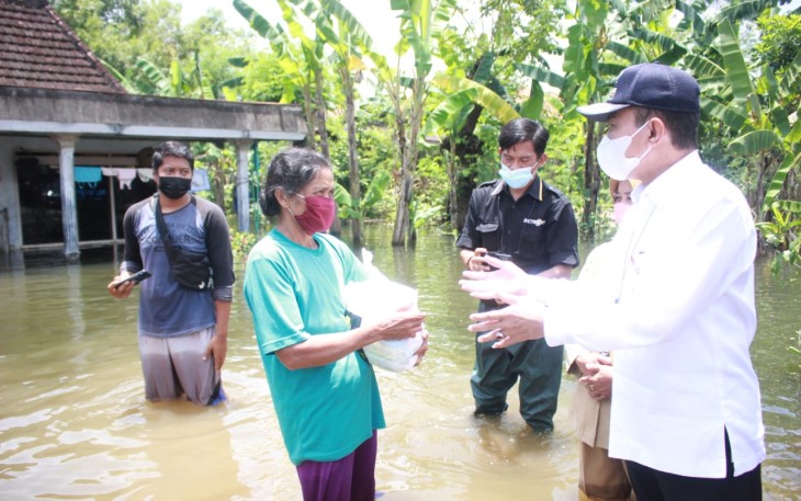 Bupati  Desak Pemerintah Pusat Tuntaskan Normalisasi Sungai Juwana 
