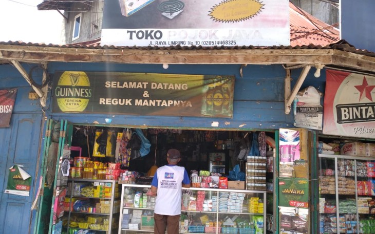Toko Penjual Miras di Kecamatan Limpung Kabupaten Batang