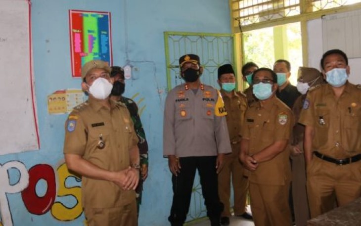 Wakil Walikota Bengkulu Dedy Wahyudi Saat Kunjungan ke Sekolah