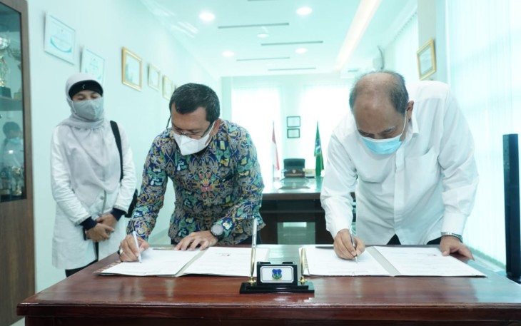 Kementerian PUPR Serah Terima Hasil Pembangunan IPLT Kepada Pemkot Tebing Tinggi 