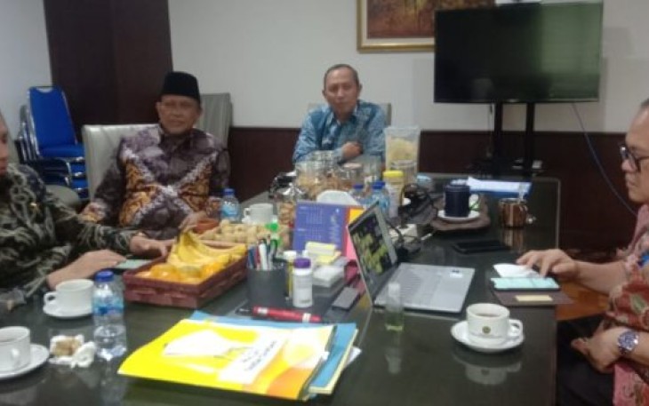 Wakil Walikota Bengkulu Dedy Wahyudi Saat Kunjungan ke Kementrian ESDM RI