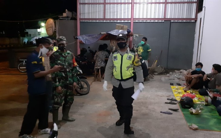 Sosialisasi satgas prokes Margorejo