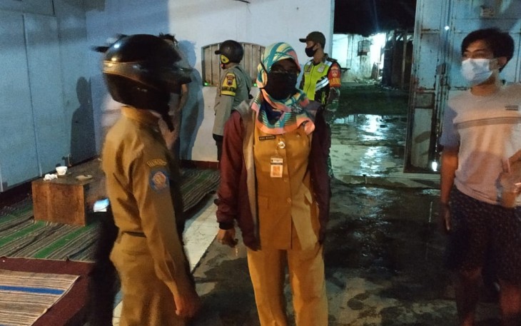 Operasi Gabungan Penegakan PPKM di Wilayah Juwana