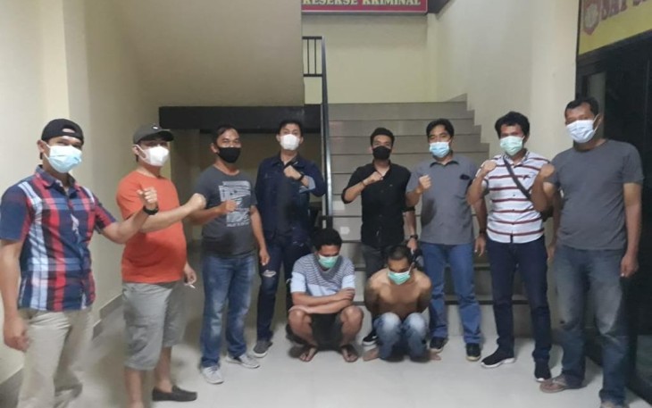 Dua Terduga Pelaku Curat Diamankan 