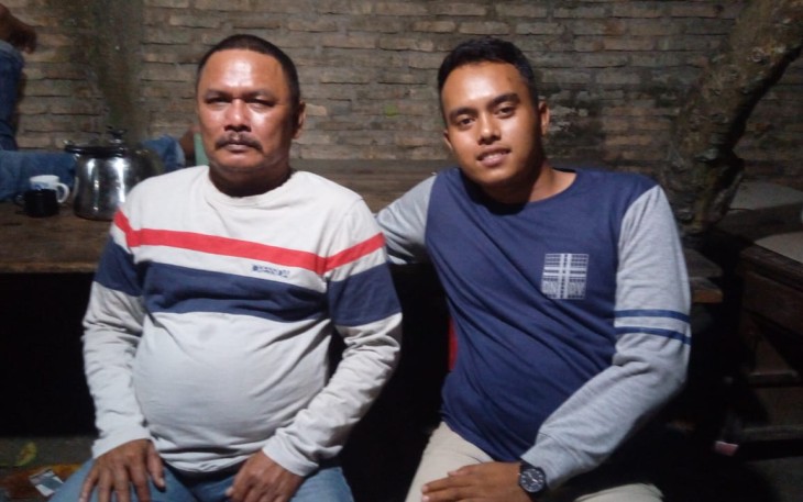 Ketua GARDAS Yusron Butar-butar didampingi oleh Sekretaris Alamsyah Siregar