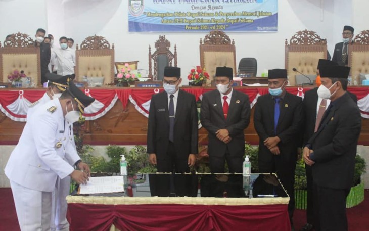 Paripurna DPRD Seluma