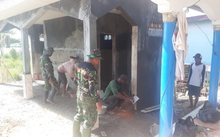 Pembangunan Sarana Air Bersih dan Tempat Wudhu