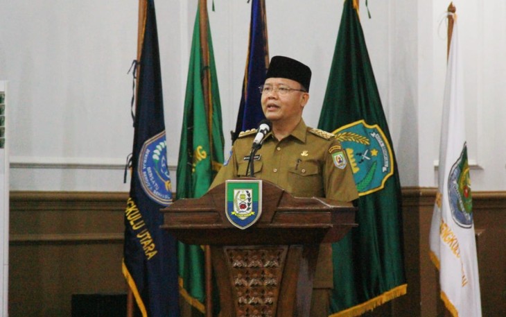 Gubernur Bengkulu Rohidin Mersyah
