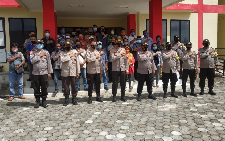 Polres Bintan Beri Pembinaan Satkamling Kepada Masyarakat