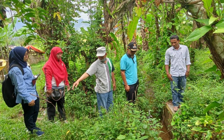 Wali Nagari Aia Manggih Tinjau Rencana Perbaikan Saluran Irigasi di Kenagarian Aia Manggih