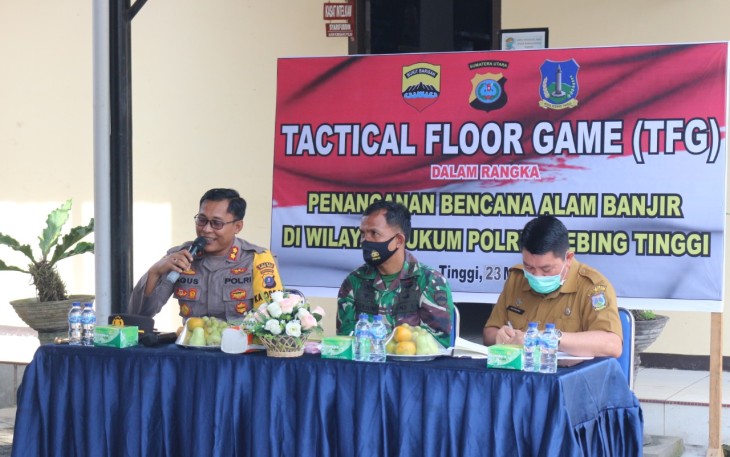 Kapolres Tebing Tinggi Pimpin Kegiatan TFG 