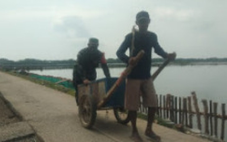 Pembangunan Turap Jalan