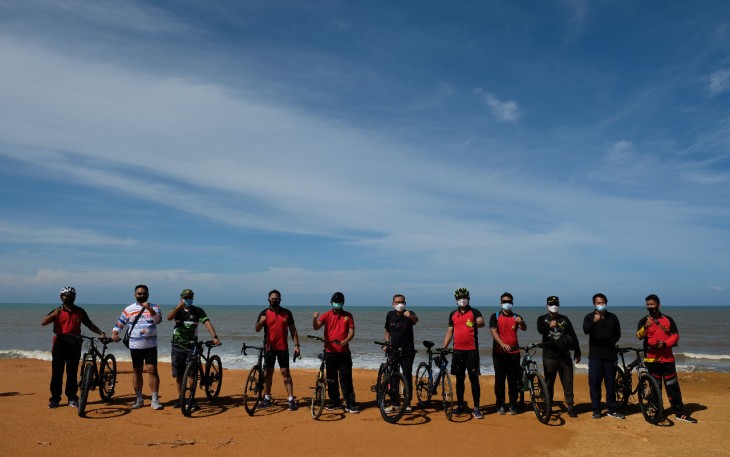 Polres Bengkulu Selatan Gelar Olahraga Bersama Antar Instansi