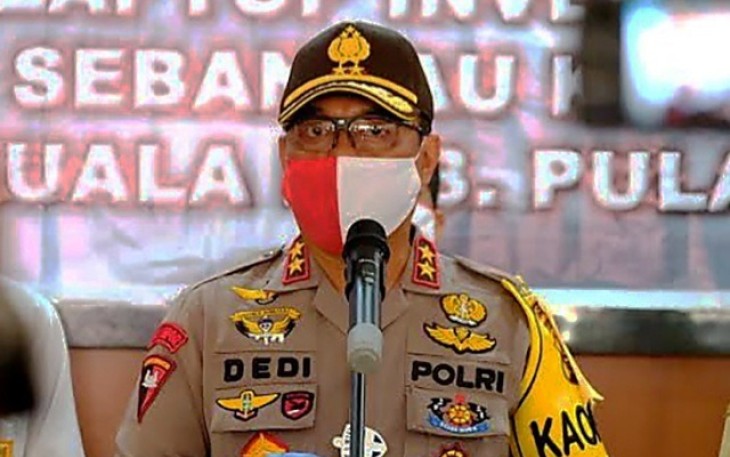 Kapolda Kalteng Irjen Pol Dr Dedi Prasetyo MHum MSi MM