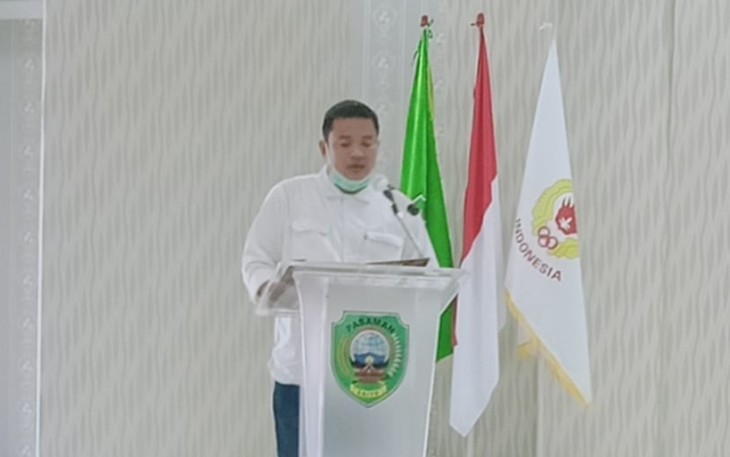 Tommy Irawan Sandra Terpilih Sebagai Ketua KONI Kabupaten Pasaman 2021-2025