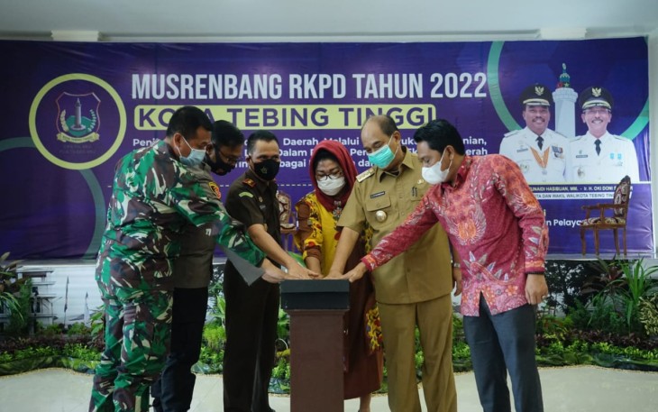 Musrebang RKPD Kota Tebing Tinggi Fokus Sukseskan Program Strategis Nasional Penanganan Covid-19 dan Pemulihan Ekonomi