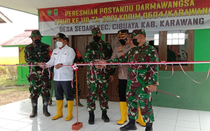 Pelaksanaan TMMD KE-110 Kodim Karawang Resmi di Tutup