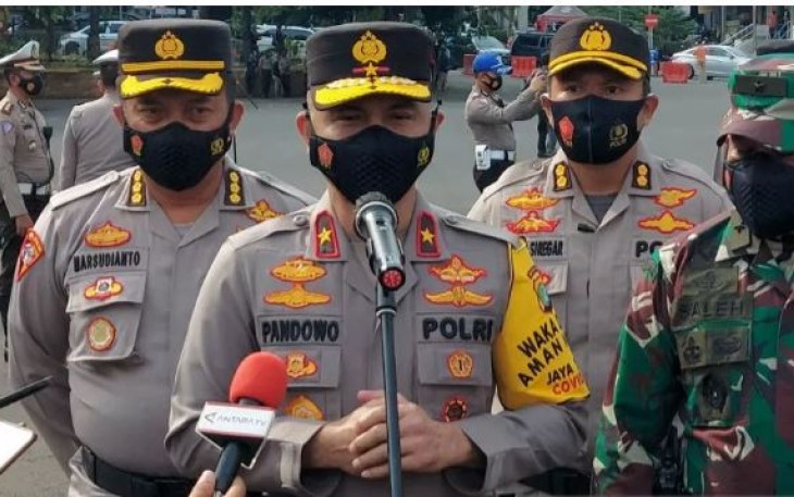 Wakapolda Metro Jaya Brigjen Pol Hendro Pandowo Pimpin Patroli Skala Besar di DKI