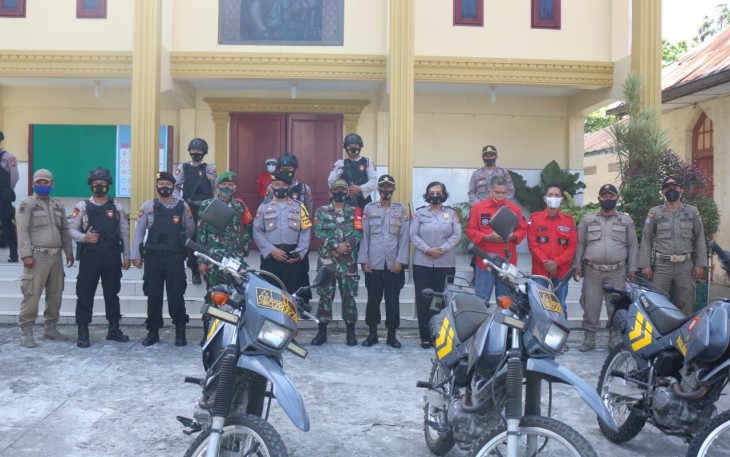 Pengamanan dan Patroli Skala Besar di Tebing Tinggi Berjalan Kondusif