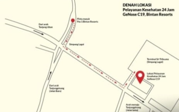 Kawasan Pariwisata Lagoi Melayani Test GeNose C19 Mulai 3 Mei 2021