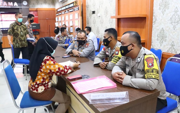 Tim Puslitbang Polri Lakukan Penelitian dan Supervisi di Wilayah Hukum Polres Karimun 
