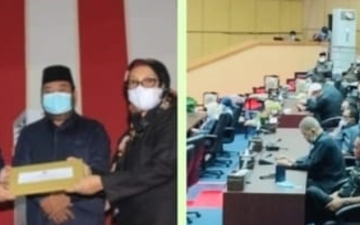 Rapat Paripurna DPRD Bintan Setujui Ranperda Perubahan
