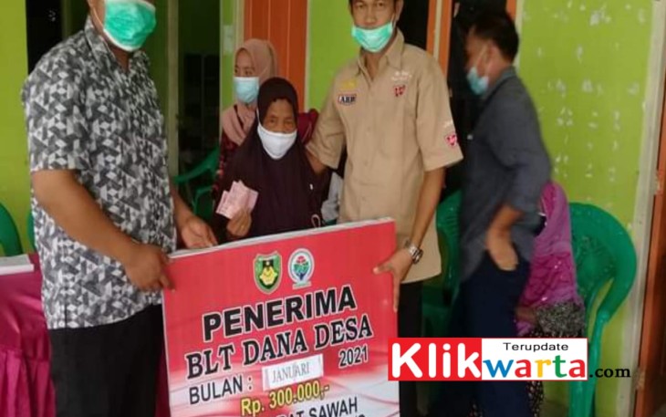 Pemdes Darat Sawah Salurkan BLT-DD Tahap Pertama