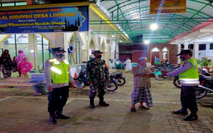 Desa Limbong Jadi Giliran Patroli Polsek Dolok Merawan