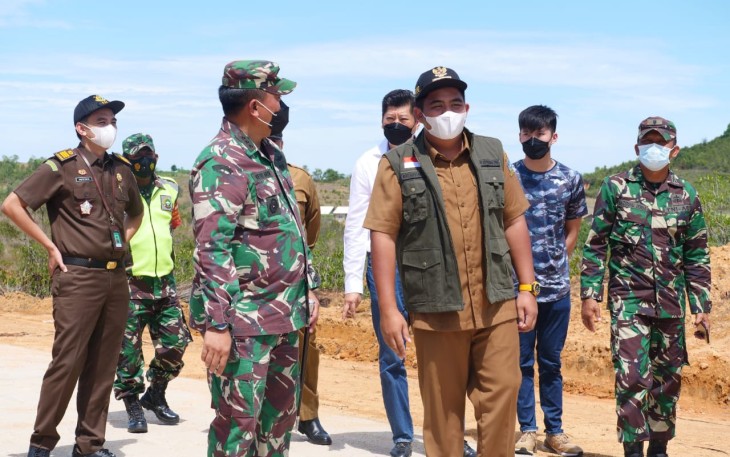 Wakil Bupati Bintan Tutup Karya Bakti Kodim 0315/Bintan Tahun 2021
