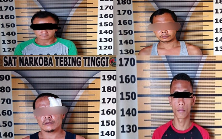 4 terduga pelaku