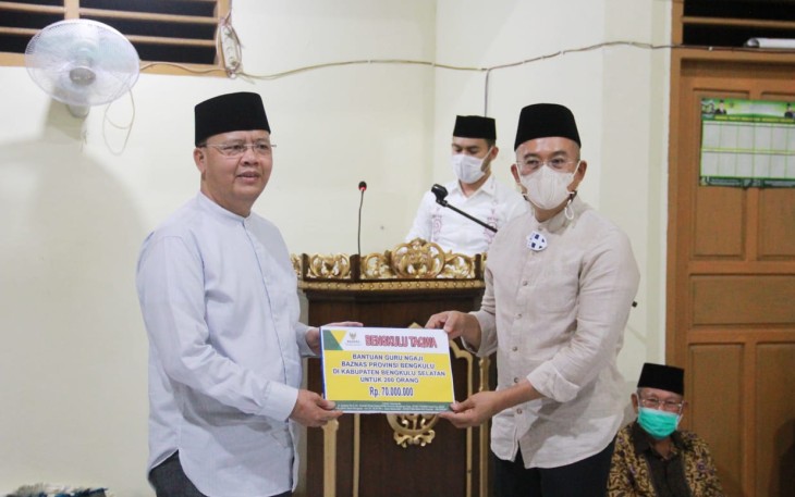 Gubernur Bengkulu Rohidin Mersyah  