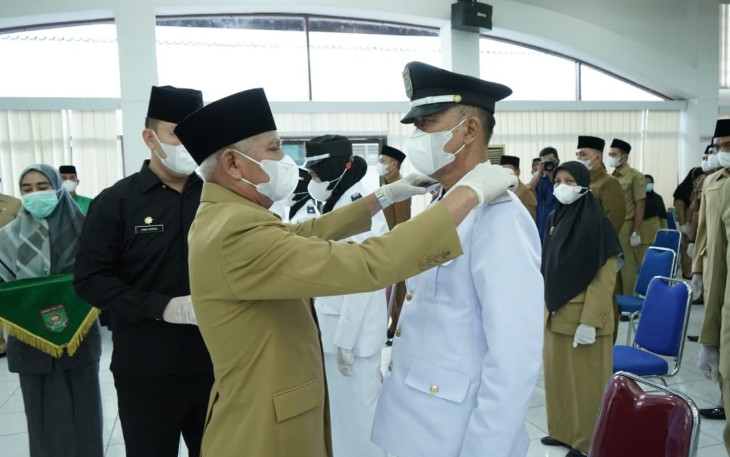 Bupati Asahan Surya Lantik 102 ASN Jadi Pejabat  