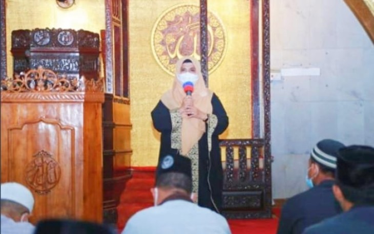  Safari Ramadan Perdana di Masjid Agung Rahma : Tetap mengedepankan Protokol Kesehatan