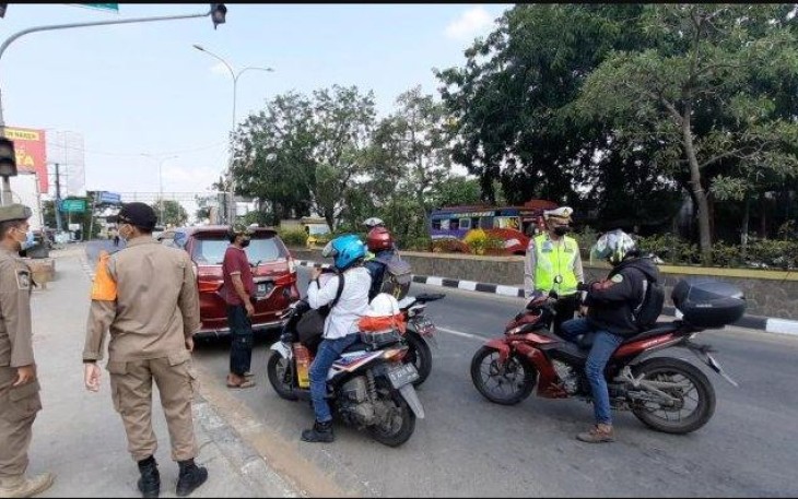 Polda Metro Perketat Titik Sekat Mudik di Kabupaten Bekasi