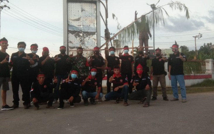 Babinsa Koramil Ngabang Ikuti Penutupan Adat Balala' Nagari