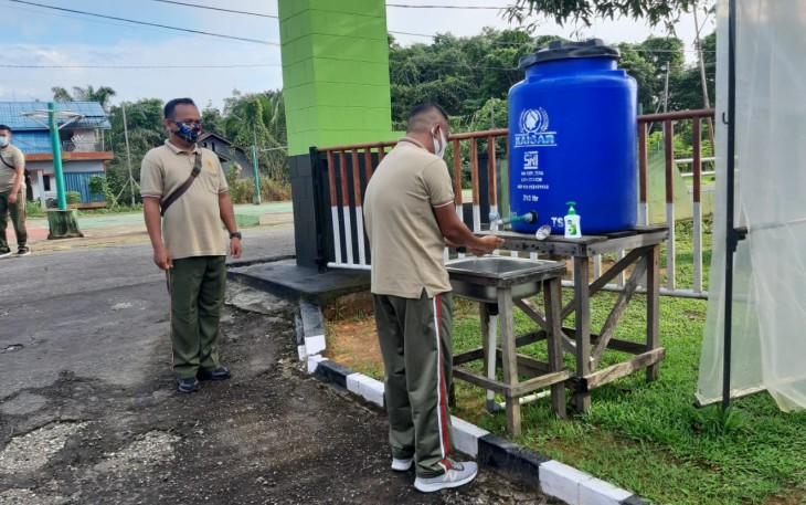 Kodim 1206/Psb Laksanakan Cek Kesehatan Bagi Personil Yang Akan Masuk Makodim