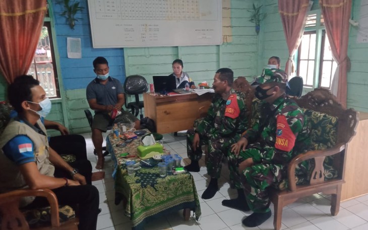 Babinsa Koramil 1016-05 Tumbang Jutuh Himpun Aspirasi Warga di Wilayah Binaan
