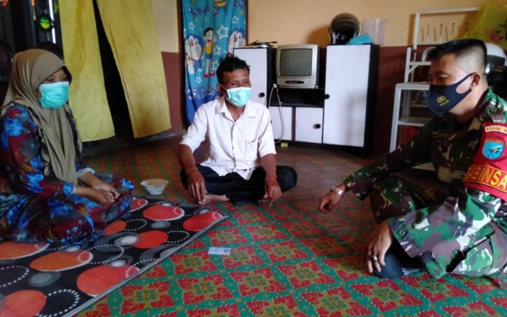 Babinsa Koramil 1016-02/Bukit Batu Maksimalkan Peran Binter