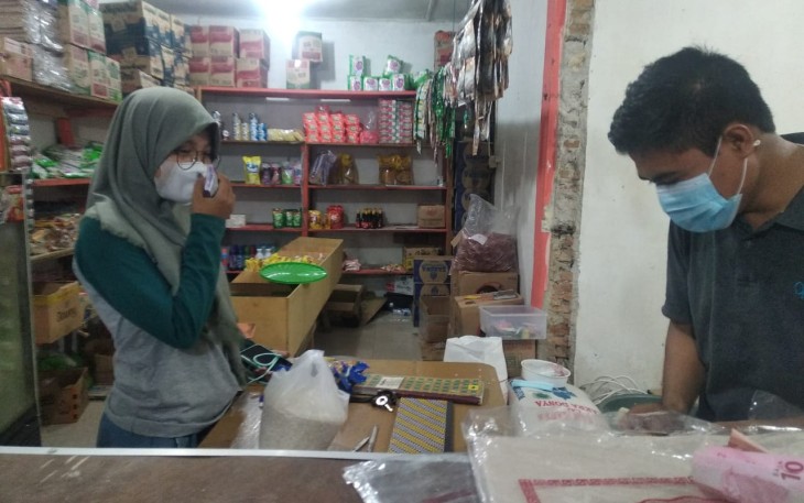 Pedagang Kecil Bertahan Ditengah Pandemi