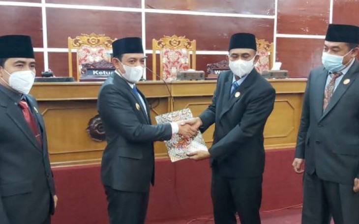 Wakil wali Kota Bengkulu Dedy Wahyudi, Paripurna LKPJ Walikota