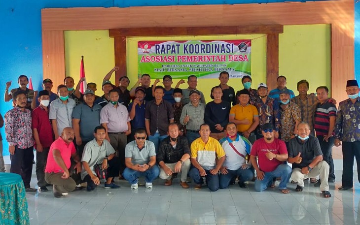 APD Kabupaten Blitar Seusai Rakor Persiapan Musda Tahun 2021 (foto : Faisal NR / Klikwarta.com Blitar)