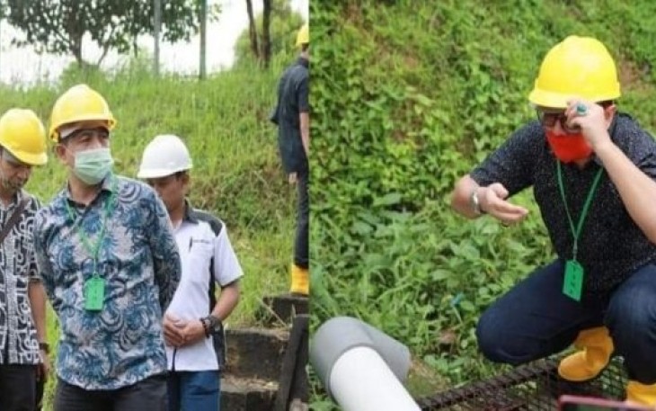 Ketua DPRD Bengkulu Selatan Tinjau Dugaan Limbah PT BSL Cemarkan Lingkungan 